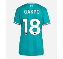 Liverpool Cody Gakpo #18 Koszulka Trzecia damskie 2025-26 Krótki Rękaw
